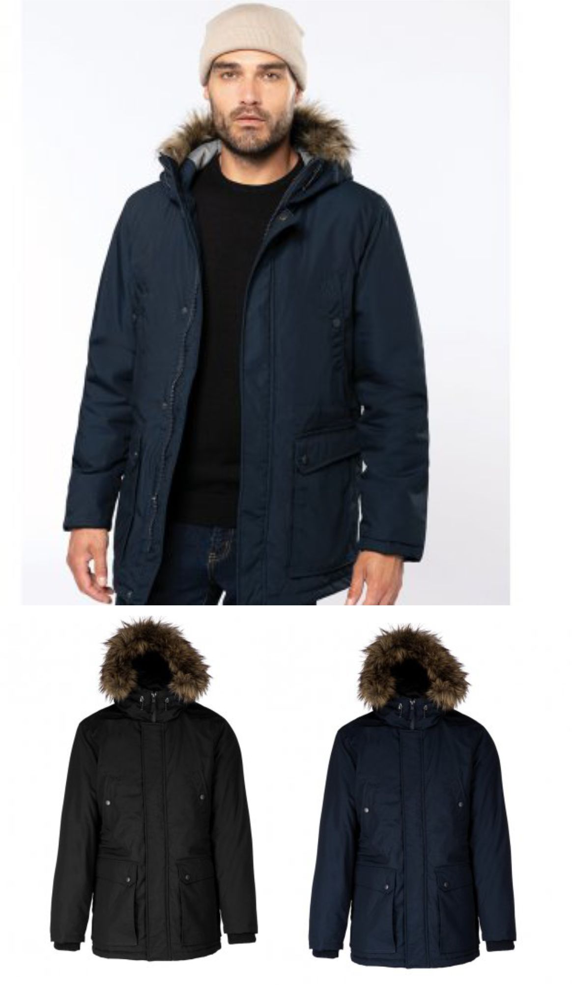 KB621 Kariban Winter Parka Jacket  KB621 Kariban Winter Parka Jacket